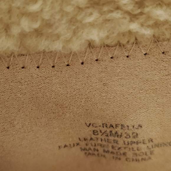 Vince Camuto Platform Leather Booties Size 8.5 - Picture 6 of 10